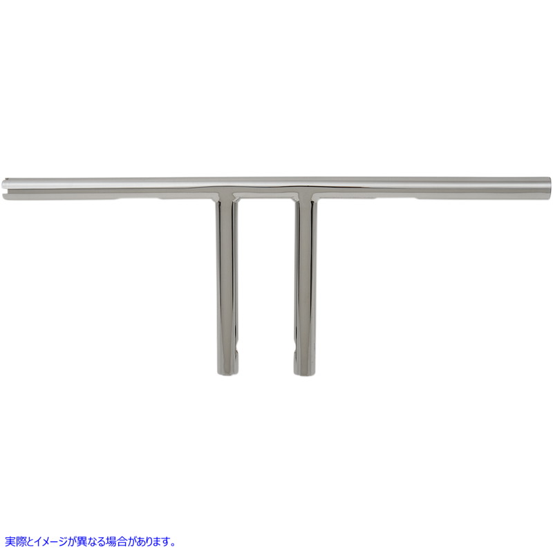 取寄せ ハンドルバー - Tバー - ディンプル加工 - 8インチ - クローム ドラッグスペシャリティーズ Handlebar - T-Bar - Dimpled - 8 - Chrome 0601-4218 06014218