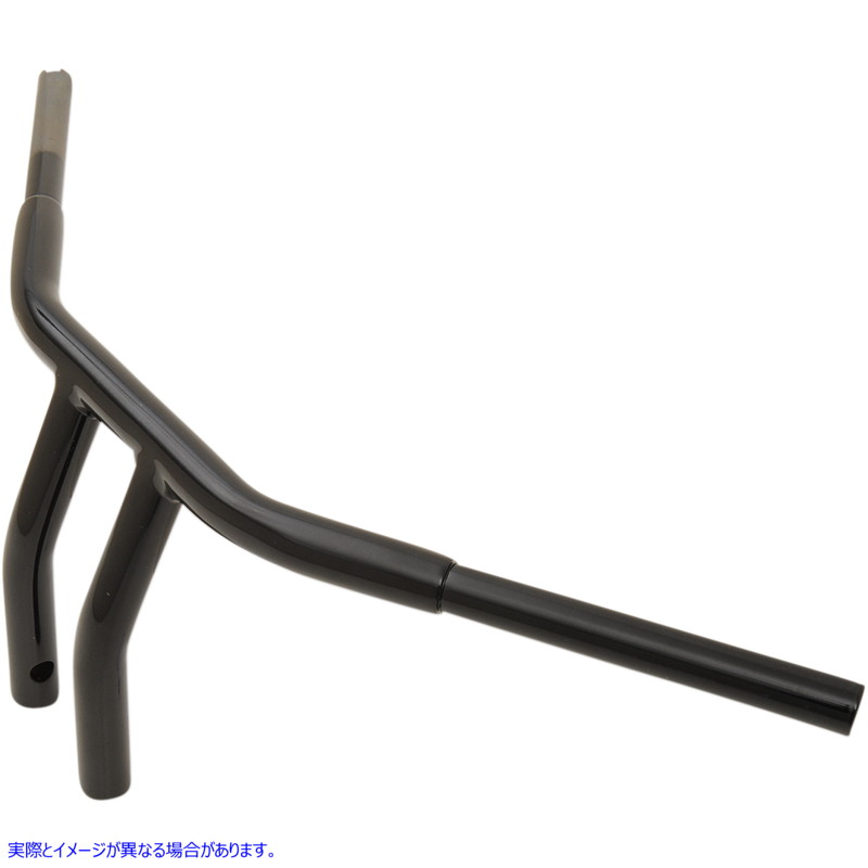 取寄せ ハンドルバー - Tバー - バッファロー - 8インチ - TBW - ブラック ドラッグスペシャリティーズ Handlebar - T-Bar - Buffalo - 8 - TBW - Black 0601-4275 06014275