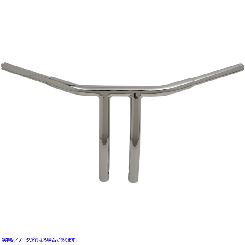 取寄せ ハンドルバー - Tバー - バッファロー - 10インチ - TBW - クローム ドラッグスペシャリティーズ Handlebar - T-Bar - Buffalo - 10 - TBW - Chrome 0601-4277 06014277