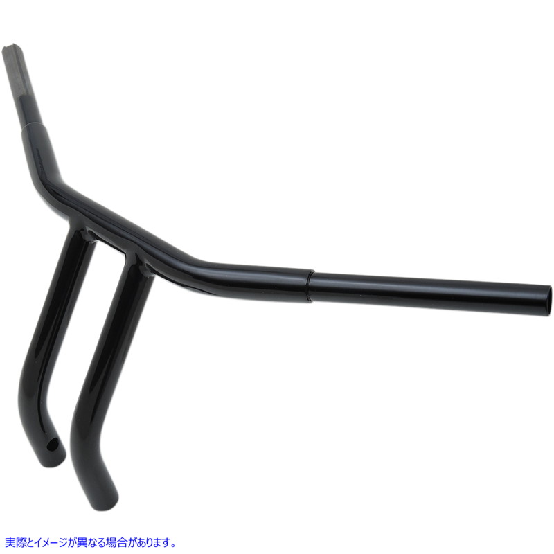 取寄せ ハンドルバー - バッファロー - 倒立 - TBW - ブラック ドラッグスペシャリティーズ Handlebar - Buffalo - Inverted - TBW - Black 0601-4289 06014289