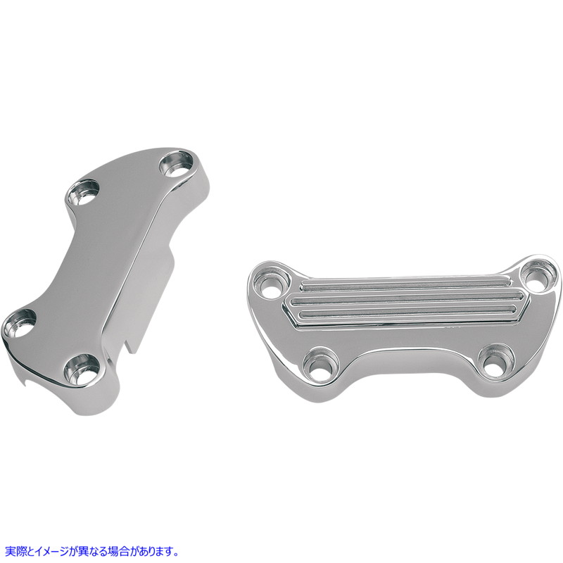 取寄せ ハンドルバークランプ ドラッグスペシャリティーズ Handlebar Clamp - Finned 0603-0003 06030003