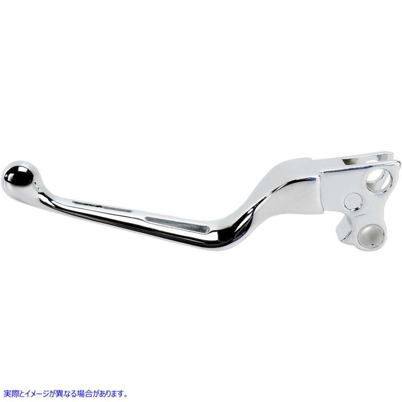 取寄せ スロット付きワイドブレード交換用クラッチレバー ドラッグスペシャリティーズ Clutch Lever - Wide Blade - Slotted - Chrome 0610-0143 06100143