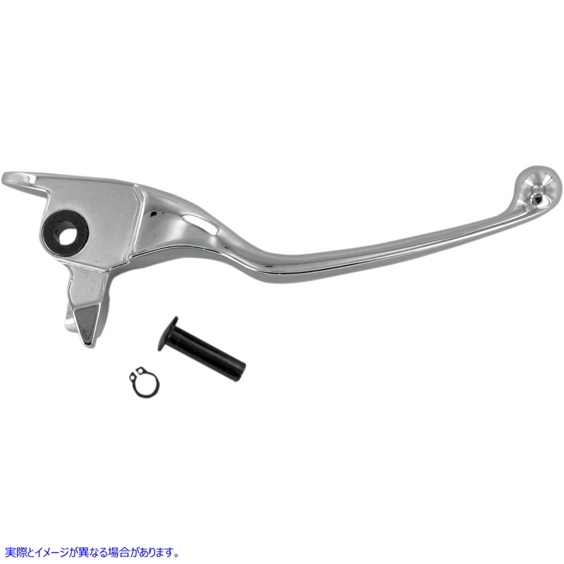 取寄せ ワイドブレード交換用ブレーキレバー ドラッグスペシャリティーズ Brake Lever - Wide Blade - Chrome 0610-0187 06100187