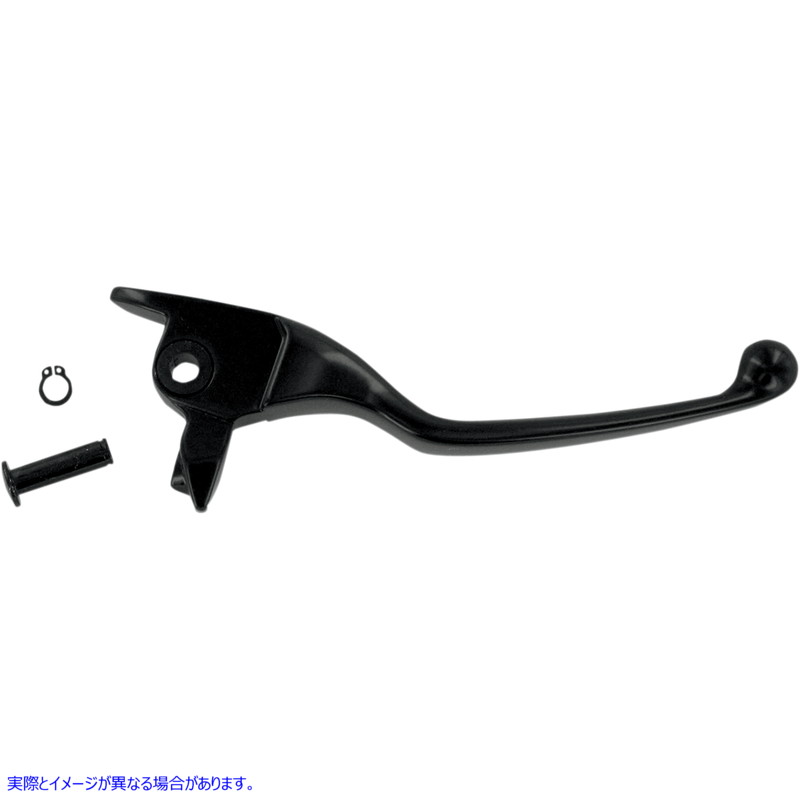 取寄せ ワイドブレード交換用ブレーキレバー ドラッグスペシャリティーズ Brake Lever - Wide Blade - Black 0610-0190 06100190