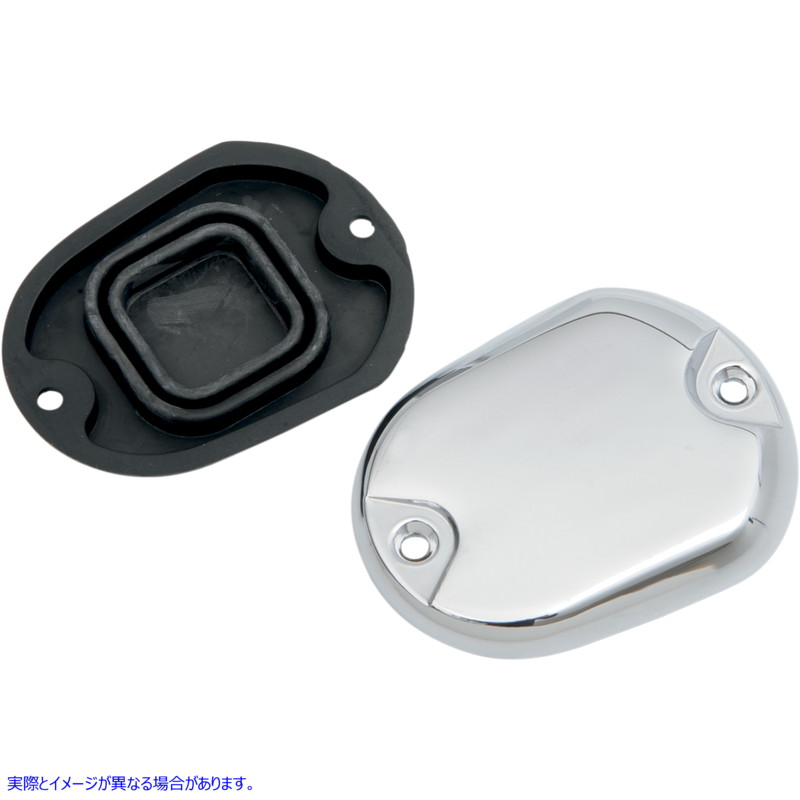 取寄せ フロントブレーキマスターシリンダーカバー ドラッグスペシャリティーズ Master Cylinder Cover - Chrome 0610-0686 06100686