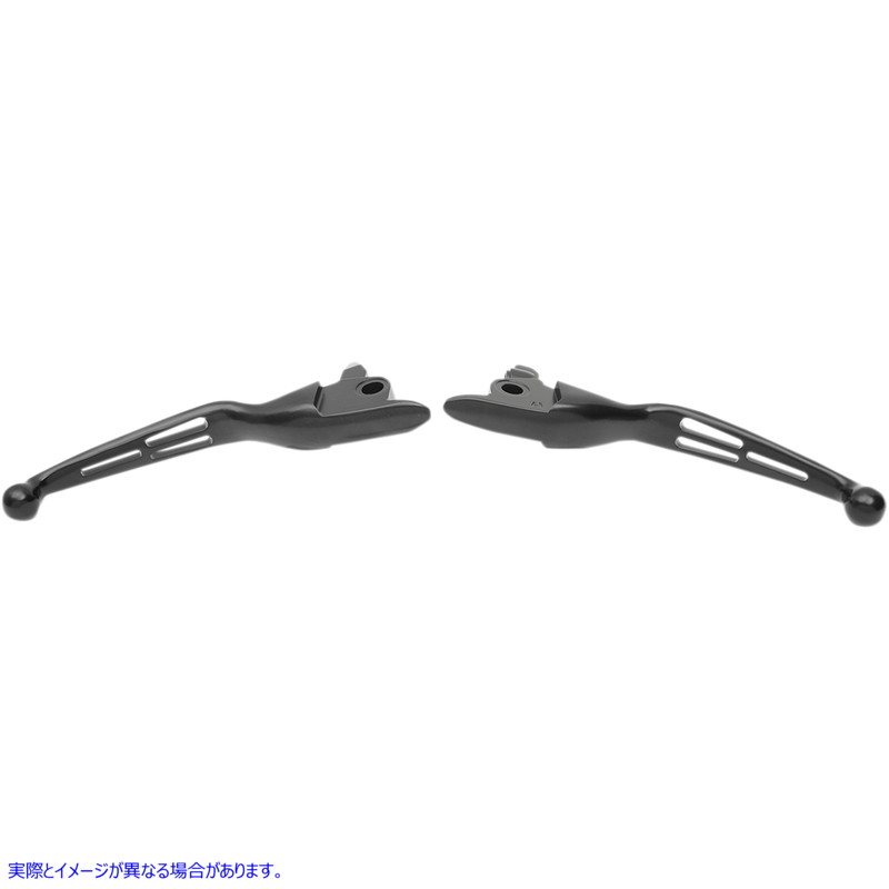 取寄せ レバー - スロット - ブラック ドラッグスペシャリティーズ Levers - Slotted - Black 0610-1956 06101956