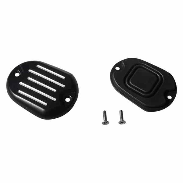 取寄せ マスターシリンダーカバー - ブラック ドラッグスペシャリティーズ Master Cylinder Cover - Black 0611-0187 06110187