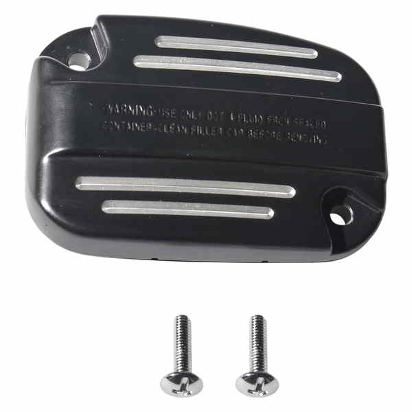 取寄せ クラッチマスターシリンダーカバー - ブラック ドラッグスペシャリティーズ Clutch Master Cylinder Cover - Black 0612-0472 06120472