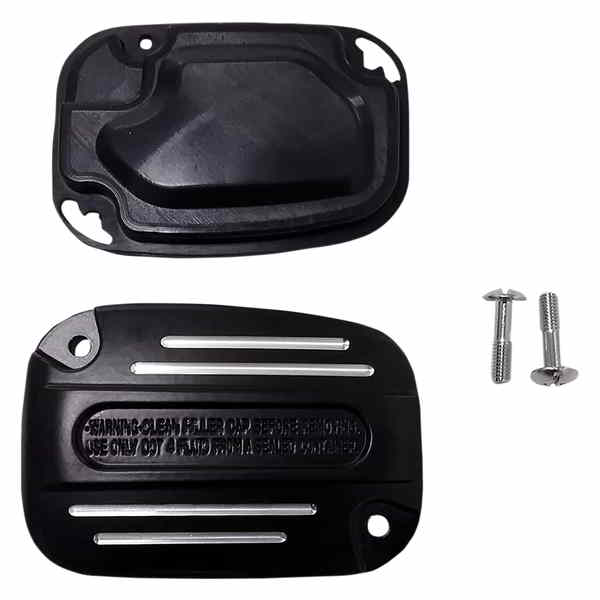 取寄せ クラッチマスターシリンダーカバー - ブラック ドラッグスペシャリティーズ Clutch Master Cylinder Cover - Black 0612-0473 06120473