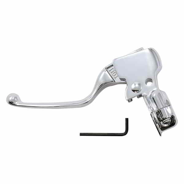 取寄せ クラッチレバーアセンブリ - クローム ドラッグスペシャリティーズ Clutch Lever Assembly - Chrome 0612-0474 06120474