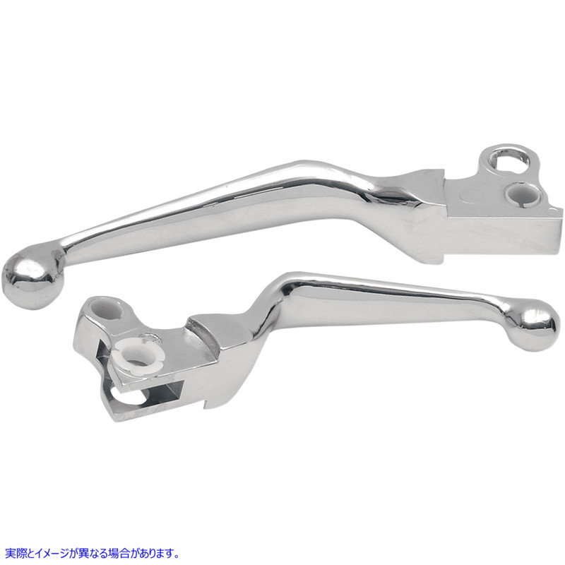 取寄せ ワイドブレード交換用クラッチレバー ドラッグスペシャリティーズ Clutch Lever - Wide Blade - Chrome 0613-0031 06130031