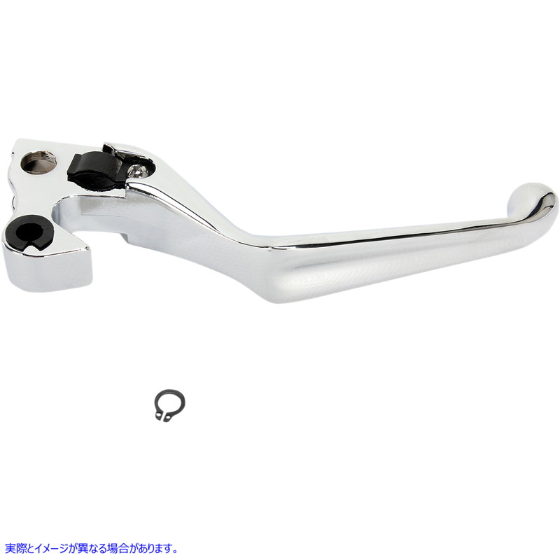 取寄せ ワイドブレード交換用クラッチレバー ドラッグスペシャリティーズ Clutch Lever - Wide Blade - Chrome 0613-0944 06130944