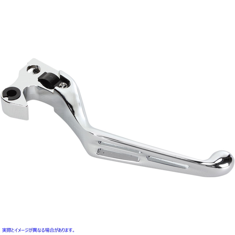 取寄せ スロット付きワイドブレード交換用クラッチレバー ドラッグスペシャリティーズ Clutch Lever - Wide Blade - Slotted - Chrome 0613-0946 06130946