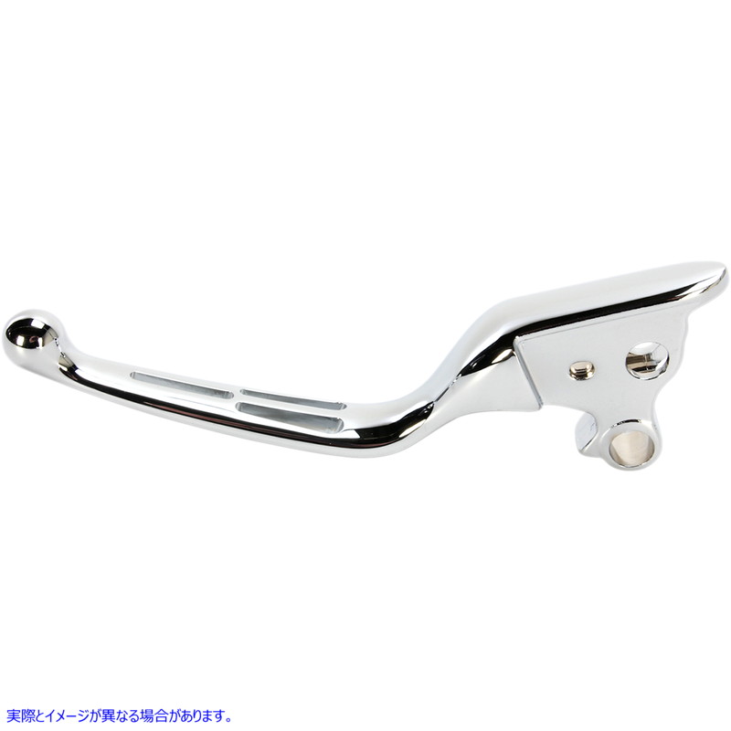 取寄せ クラッチレバー - ワイドブレード - スロット付き - クローム ドラッグスペシャリティーズ Clutch Lever - Wide Blade - Slotted - Chrome 0613-1284 06131284