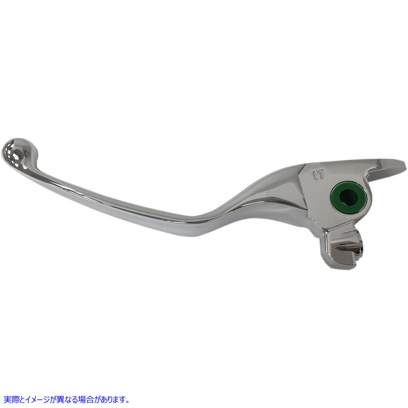 取寄せ ワイドブレード交換用クラッチレバー ドラッグスペシャリティーズ Clutch Lever - Wide Blade - Chrome 0613-1350 06131350