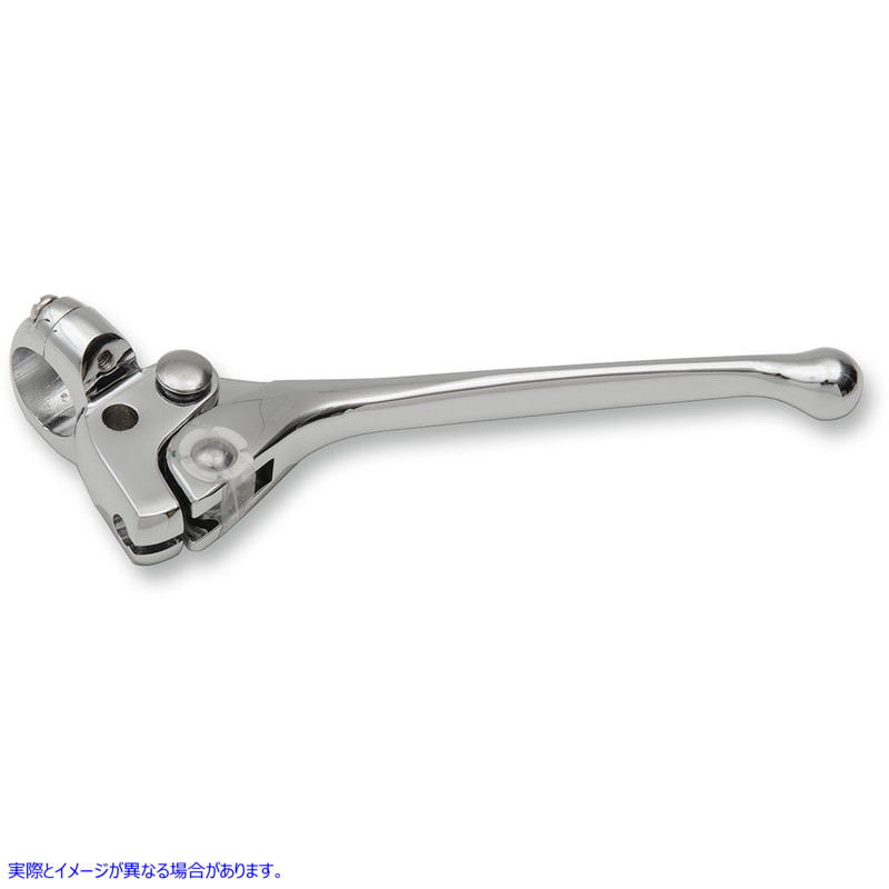 取寄せ 5/16 ケーブル開口部を備えたクラッチレバーアセンブリ ドラッグスペシャリティーズ Clutch Lever - Chrome 0613-1354 06131354