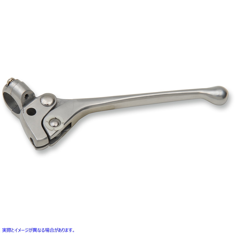 取寄せ 5/16 ケーブル開口部を備えたクラッチレバーアセンブリ ドラッグスペシャリティーズ Clutch Lever - Polished 0613-1355 06131355