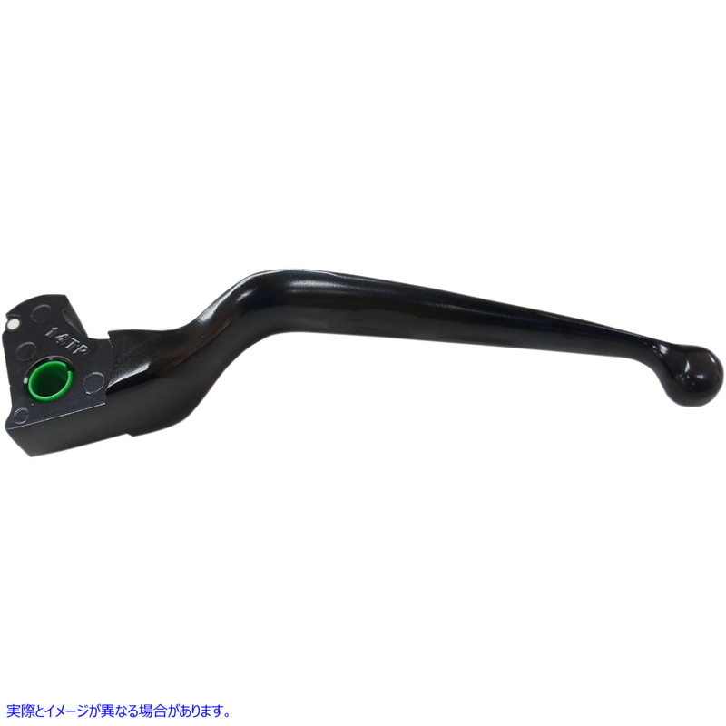 取寄せ ワイドブレード交換用クラッチレバー ドラッグスペシャリティーズ Clutch Lever - Wide Blade - Black 0613-1381 06131381