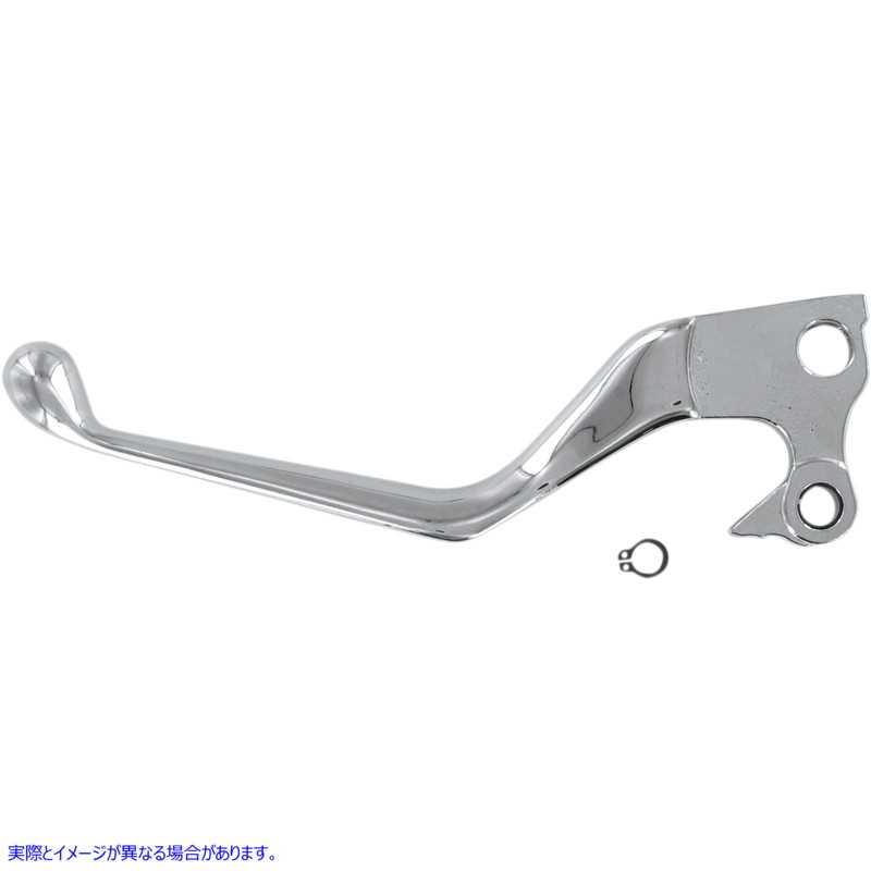 取寄せ ワイドブレード交換用クラッチレバー ドラッグスペシャリティーズ Clutch Lever - Wide Blade - Chrome 0614-0163 06140163