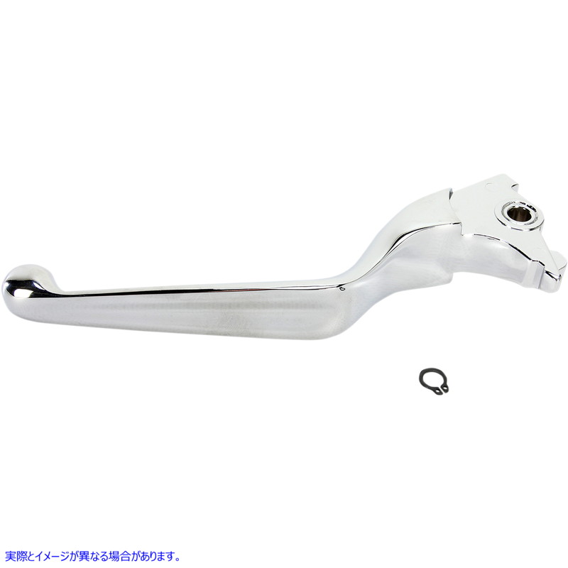 取寄せ ワイドブレード交換用ブレーキレバー ドラッグスペシャリティーズ Brake Lever - Wide Blade - Chrome 0614-0809 06140809