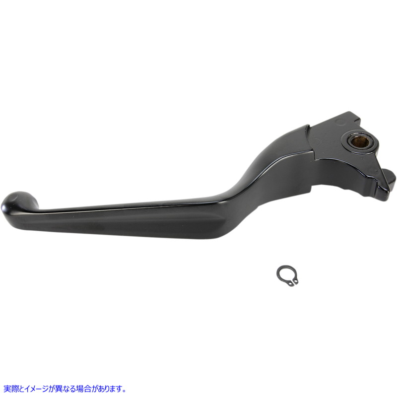 取寄せ ワイドブレード交換用ブレーキレバー ドラッグスペシャリティーズ Brake Lever - Wide Blade - Black 0614-0810 06140810