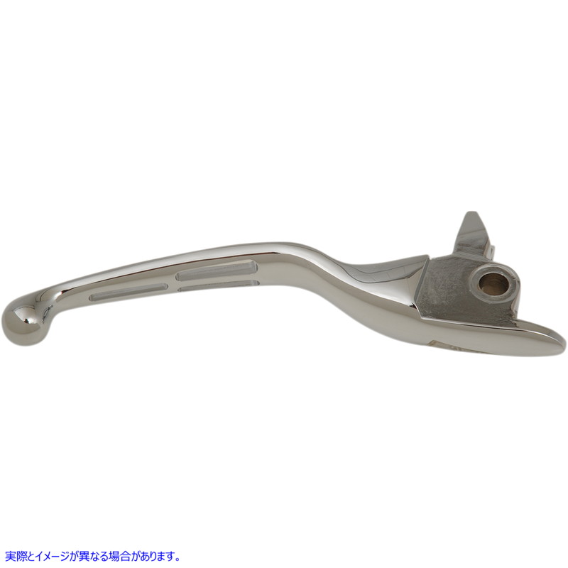 取寄せ スロット付きワイドブレードレバー ドラッグスペシャリティーズ Brake Lever - Slotted - Chrome 0614-1110 06141110