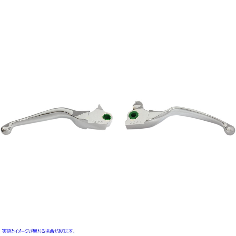 取寄せ ワイドブレード交換用ブレーキレバー ドラッグスペシャリティーズ Brake Lever - Wide Blade - Chrome 0614-1130 06141130