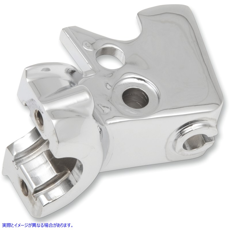 取寄せ クラッチレバーブラケット ドラッグスペシャリティーズ Clutch Lever Bracket - Chrome 0615-0198 06150198