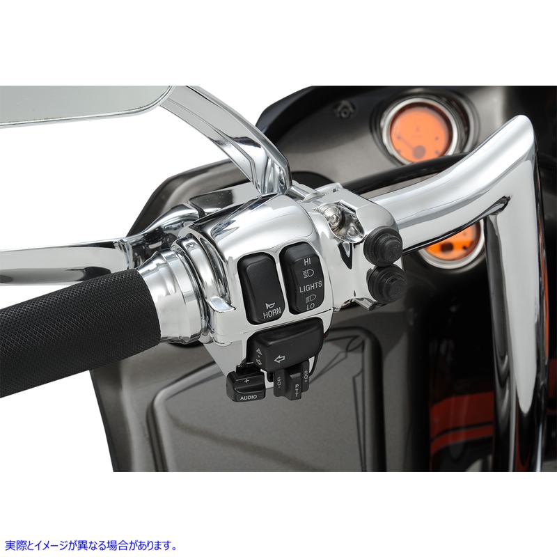 取寄せ スイッチハウジング - クルーズ - クローム ドラッグスペシャリティーズ Switch Housing - Cruise - Chrome 0616-0091 06160091