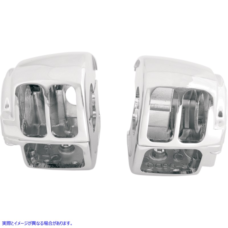 取寄せ スイッチハウジング - 標準 - クローム ドラッグスペシャリティーズ Switch Housing - Standard - Chrome 0616-0109 06160109