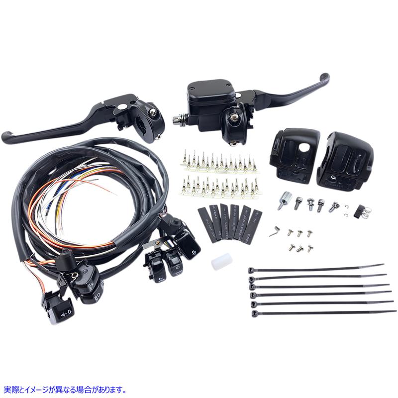 取寄せ スイッチハウジング - マットブラック ドラッグスペシャリティーズ Switch Housing - Matte Black 0616-0353 06160353