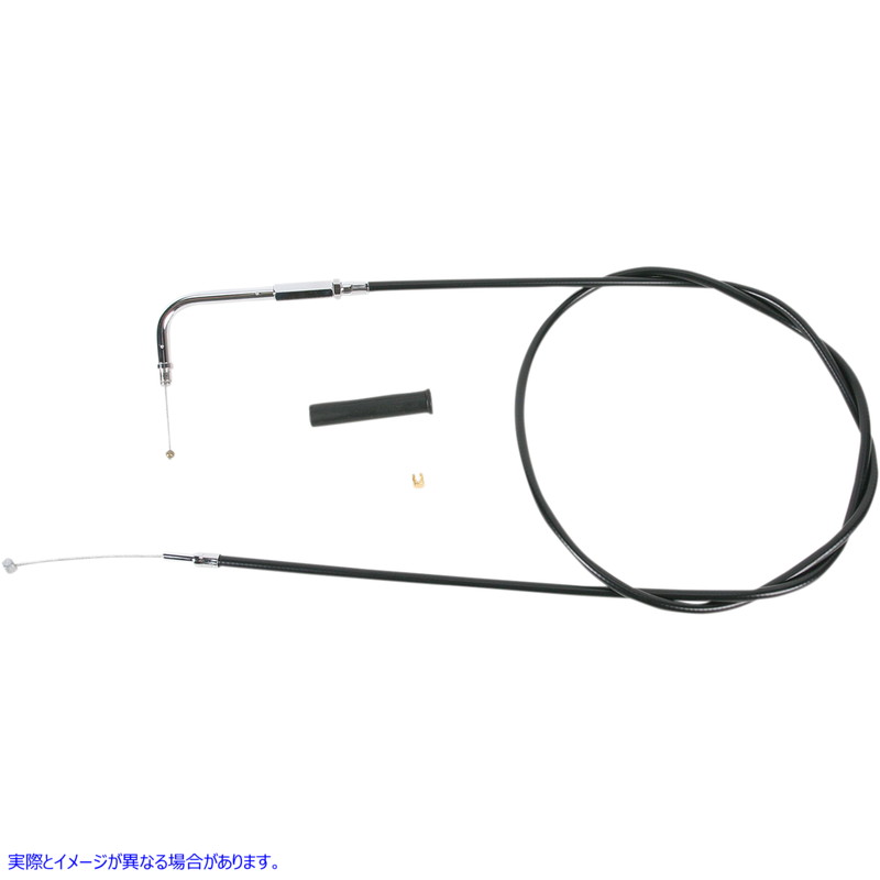 取寄せ スロットルケーブル - 50インチ - ビニール ドラッグスペシャリティーズ Throttle Cable - 50 - Vinyl 0650-1072 06501072