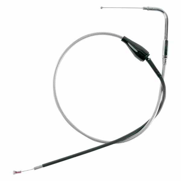 取寄せ アイドルケーブル - クルーズ - 41-1/2インチ - 編組 ドラッグスペシャリティーズ Idle Cable - Cruise - 41-1/2 - Braided 0651-0169 06510169