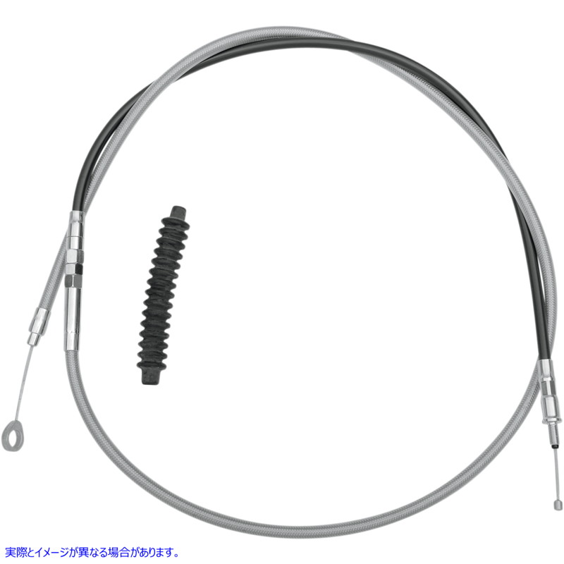 取寄せ クラッチケーブル - 編組 ドラッグスペシャリティーズ Clutch Cable - Braided 0652-1495 06521495