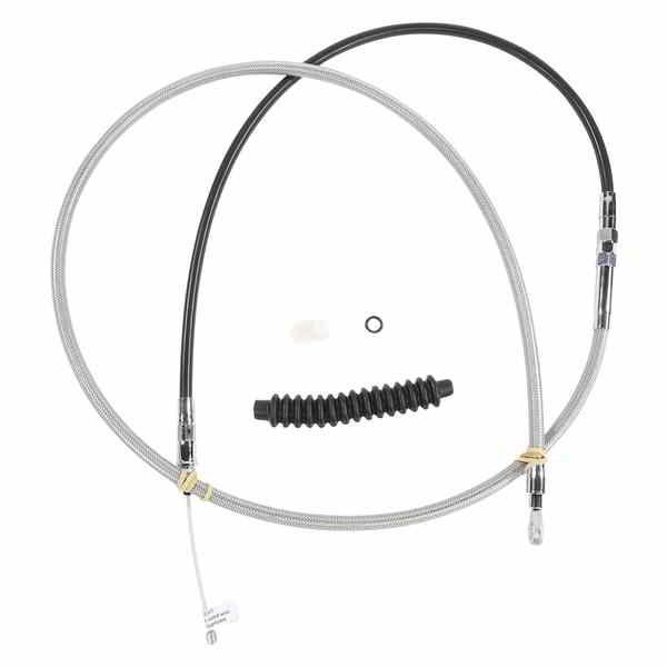 取寄せ クラッチケーブル - 編組 ドラッグスペシャリティーズ Clutch Cable - Braided 0652-2373 06522373