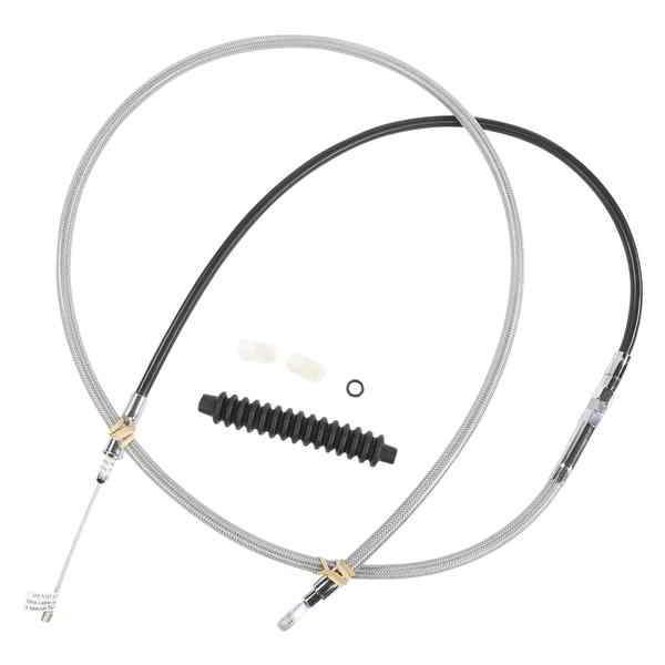 取寄せ クラッチケーブル - 編組 ドラッグスペシャリティーズ Clutch Cable - Braided 0652-2375 06522375