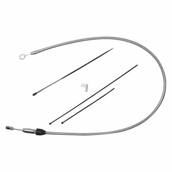 取寄せ クイックコネクトクラッチケーブル - アッパー - 36インチ - ステンレススチール ドラッグスペシャリティーズ Quick Connect Clutch Cable - Upper - 36 - Stainless Steel 0652-2836 06522836