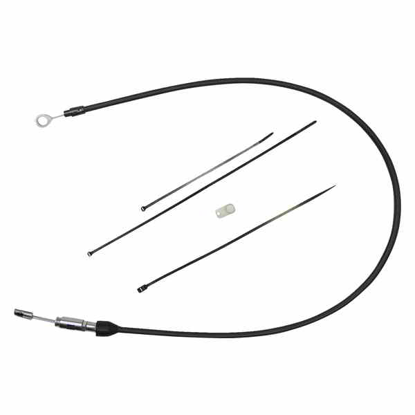 取寄せ クイックコネクトクラッチケーブル - アッパー - 36インチ - ブラック/ブラック ドラッグスペシャリティーズ Quick Connect Clutch Cable - Upper - 36 - Black/Black 0652-2874 06522874