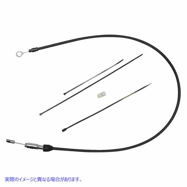 取寄せ クイックコネクトクラッチケーブル - アッパー - 52インチ - ブラック/ブラック ドラッグスペシャリティーズ Quick Connect Clutch Cable - Upper - 52 - Black/Black 0652-2883 06522883