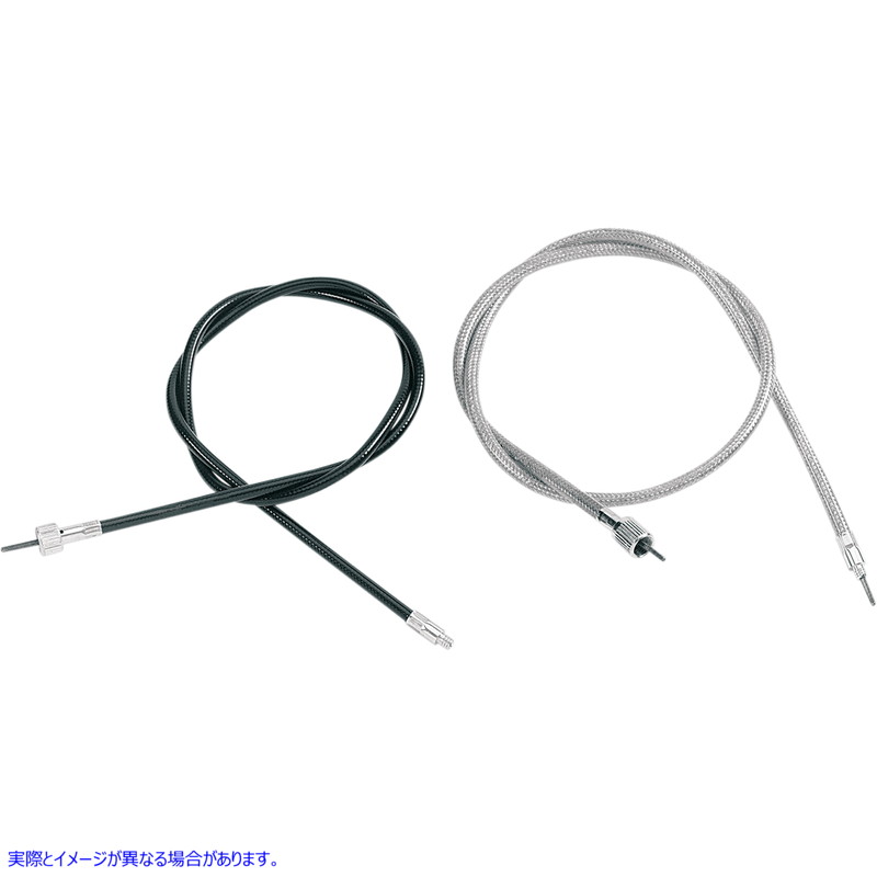 取寄せ 前輪駆動速度計ケーブル ドラッグスペシャリティーズ Speedometer Cable - 40 - Vinyl 0655-0031 06550031