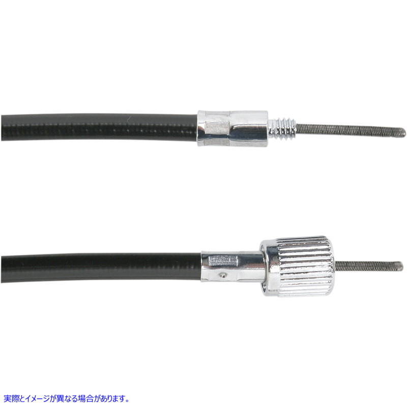 取寄せ 前輪駆動速度計ケーブル ドラッグスペシャリティーズ Speedometer Cable - 40 - Vinyl 0655-0037 06550037