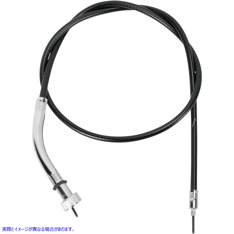 取寄せ 前輪駆動速度計ケーブル ドラッグスペシャリティーズ Speedometer Cable - 41-1/2 - Vinyl 0655-0041 06550041