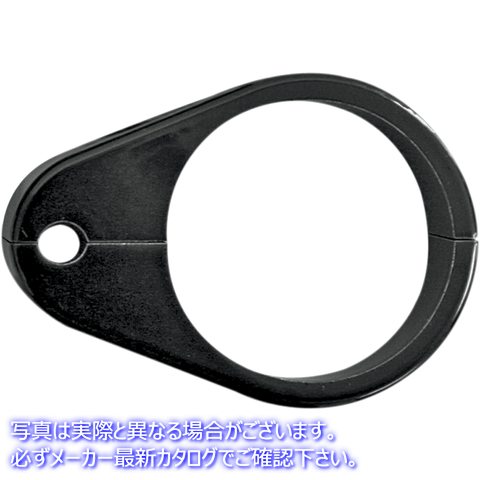 取寄せ ケーブルクランプ ドラッグスペシャリティーズ Cable Clamp - Single Throttle/Idle - 1-1/4 - Black 0658-0046 06580046