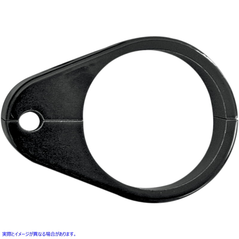 取寄せ ケーブルクランプ ドラッグスペシャリティーズ Cable Clamp - Single Throttle/Idle - 1-1/8 - Black 0658-0050 06580050