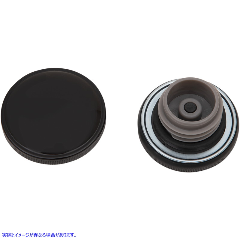 取寄せ ねじ込みガスキャップ ドラッグスペシャリティーズ Screw-In Gas Cap - Vented - Gloss Black 0703-0817 07030817