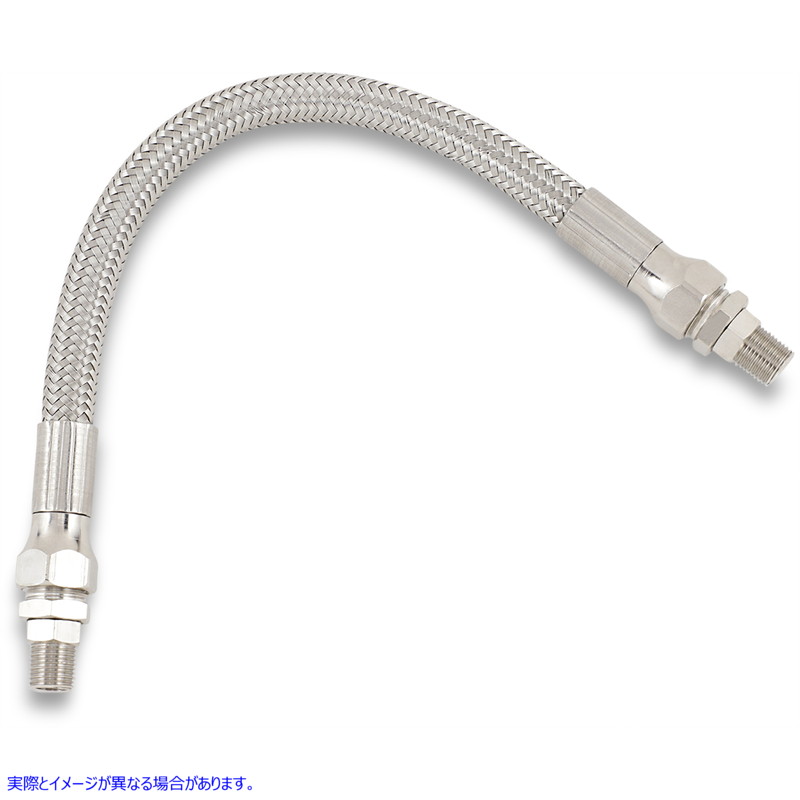 取寄せ ユニバーサルステンレス鋼の編組オイルライン ドラッグスペシャリティーズ Universal Oil Line - Stainless Steel - 9 0711-0044 07110044