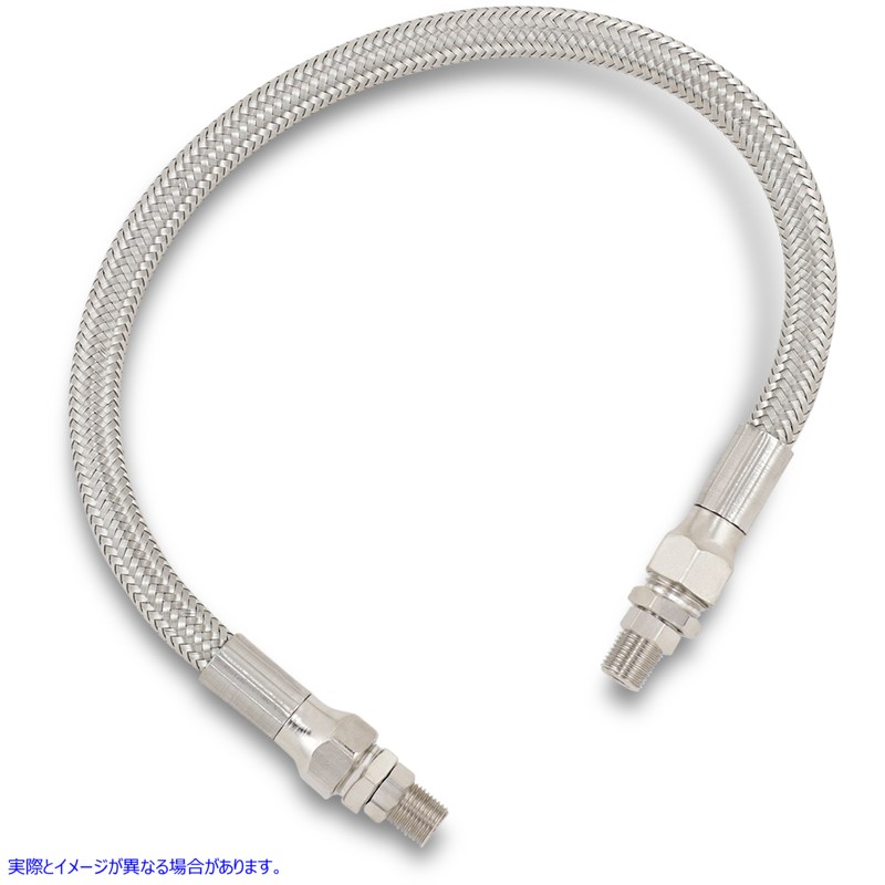 取寄せ ユニバーサルステンレス鋼の編組オイルライン ドラッグスペシャリティーズ Universal Oil Line - Stainless Steel - 15 0711-0050 07110050