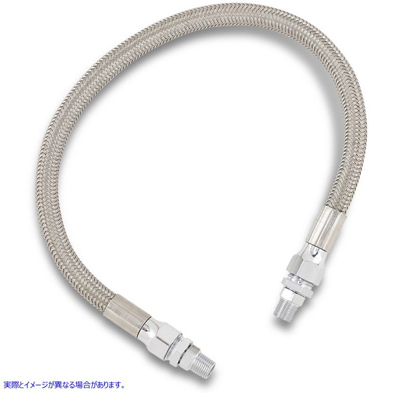 取寄せ ユニバーサルステンレス鋼の編組オイルライン ドラッグスペシャリティーズ Universal Oil Line - Stainless Steel - 16 0711-0051 07110051