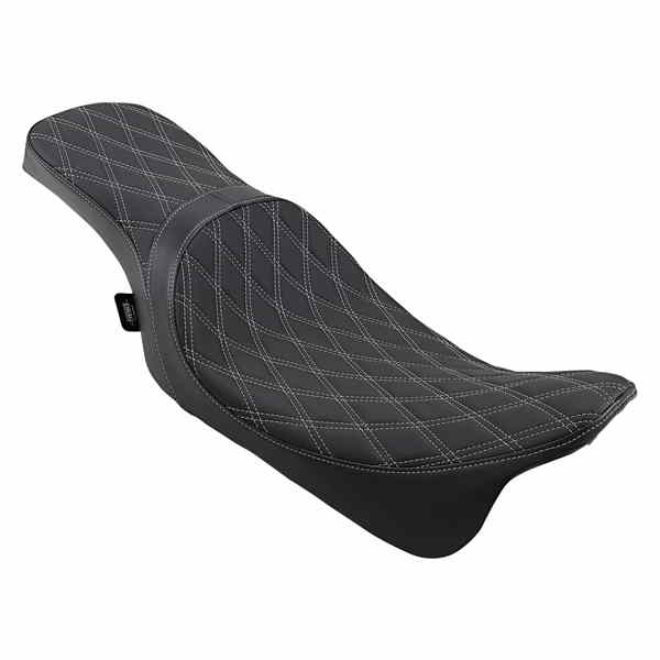 取寄せ プレデター2アップシート ドラッグスペシャリティーズ Predator 2-Up Seat - Double Diamond - Silver Stitching - FL '08-'23 0801-1271 08011271