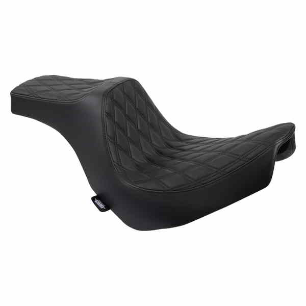 取寄せ プレデターIIIシート ドラッグスペシャリティーズ Predator III Seat - Double Diamond - Black w/ Black Stitching - FL/FX '18-'22 08021491